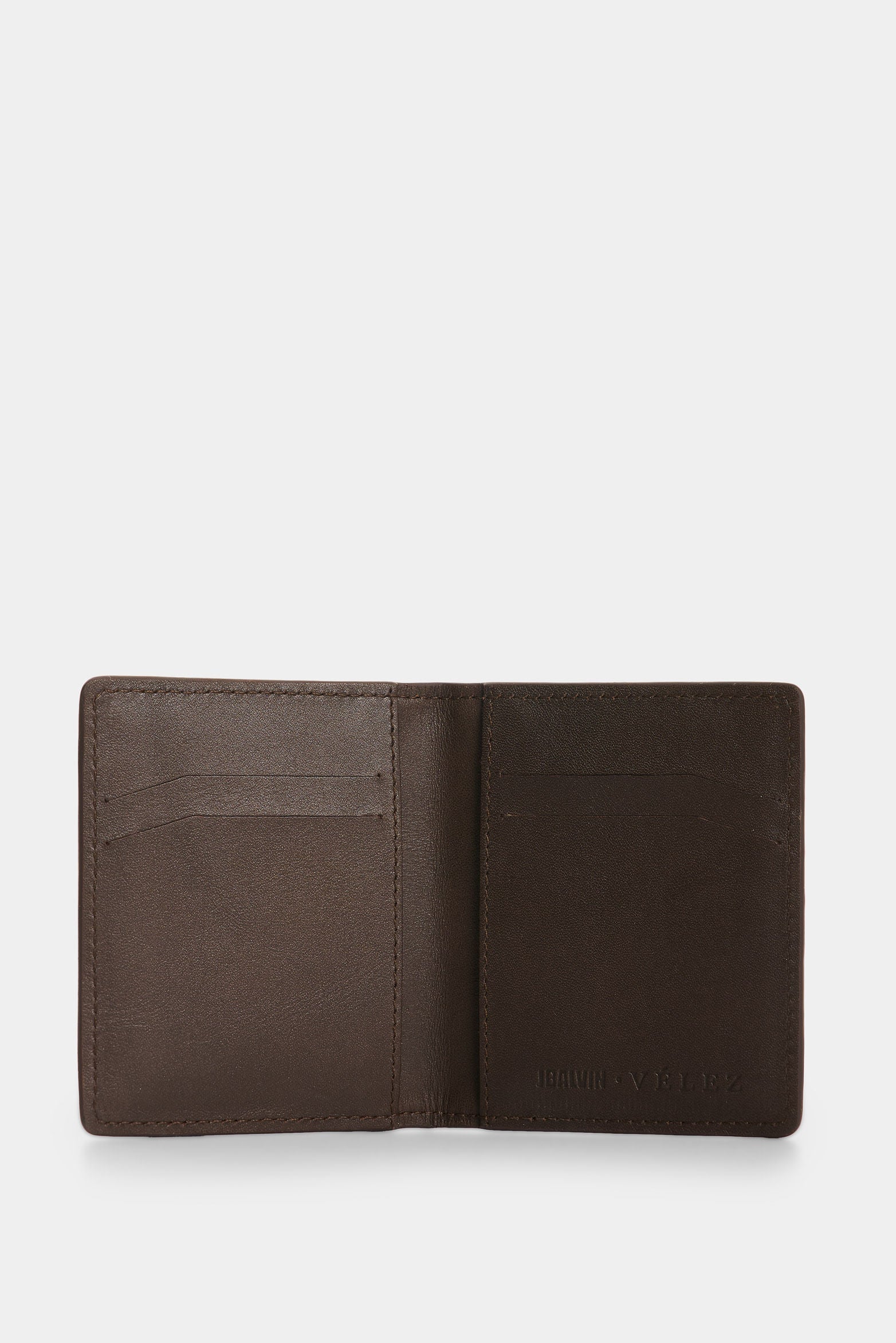 Men's Dino Croco Leather Card Holder - Image 2