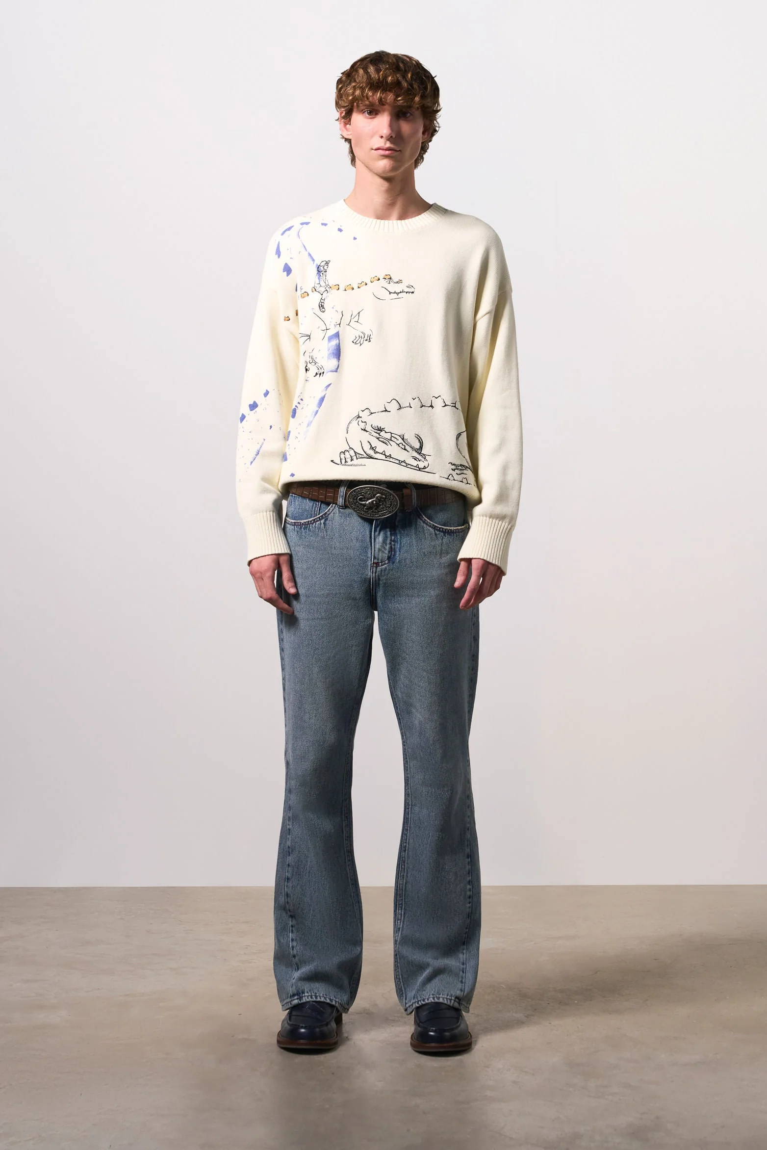 Men's Dino Knit Sweater