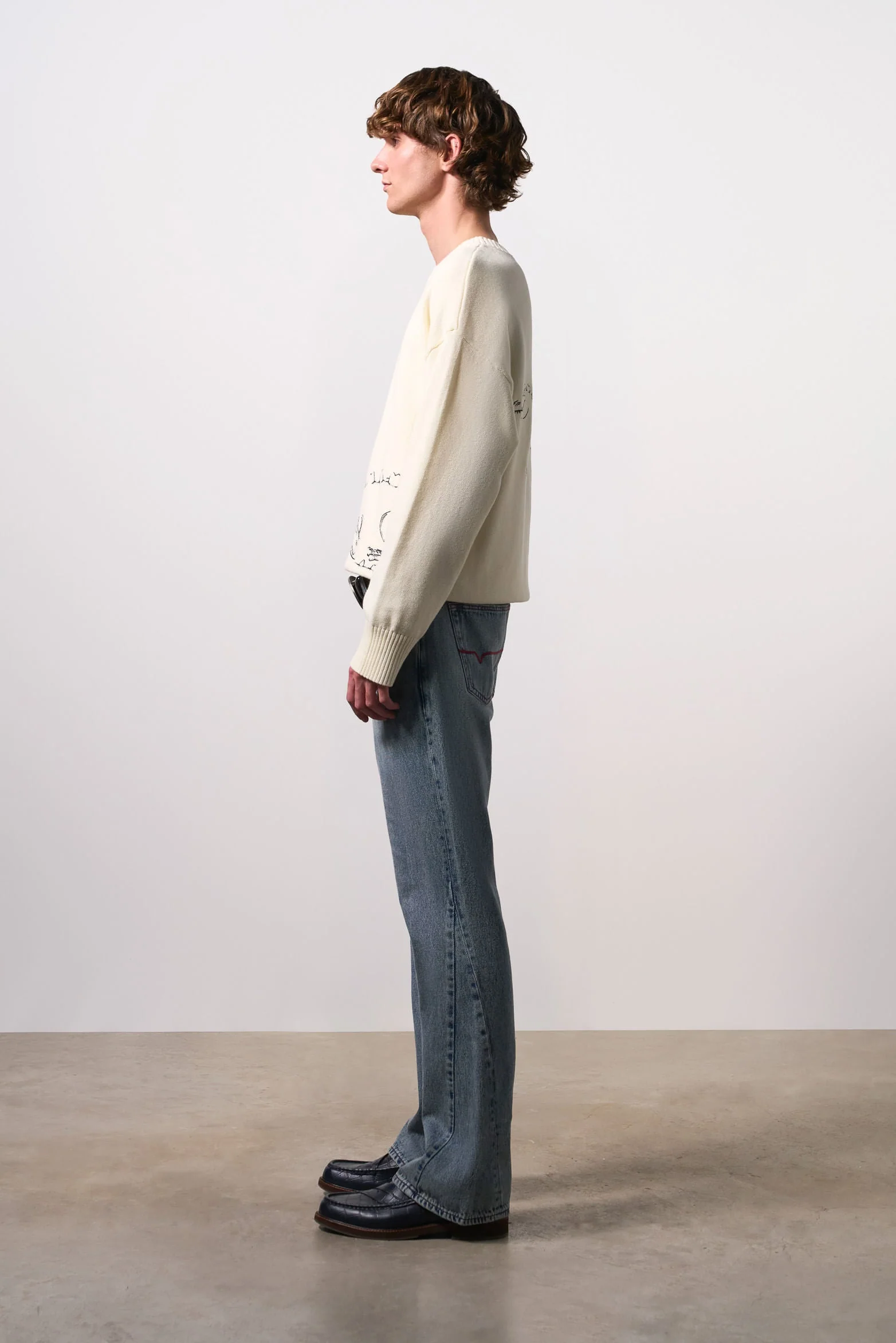 Men's Dino Knit Sweater - Image 2