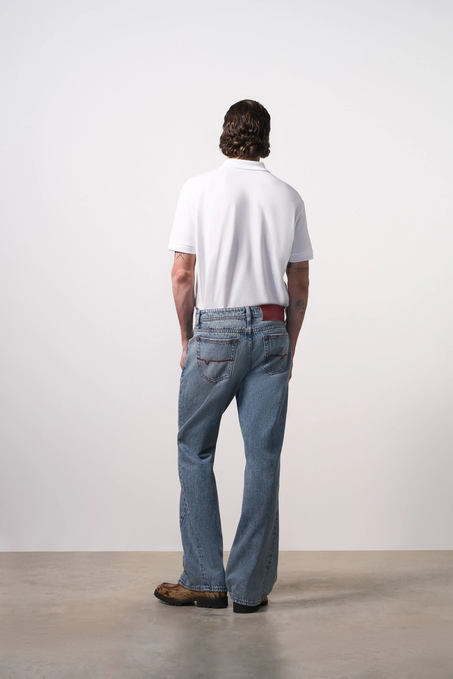 Men's Flare Jeans - Image 3