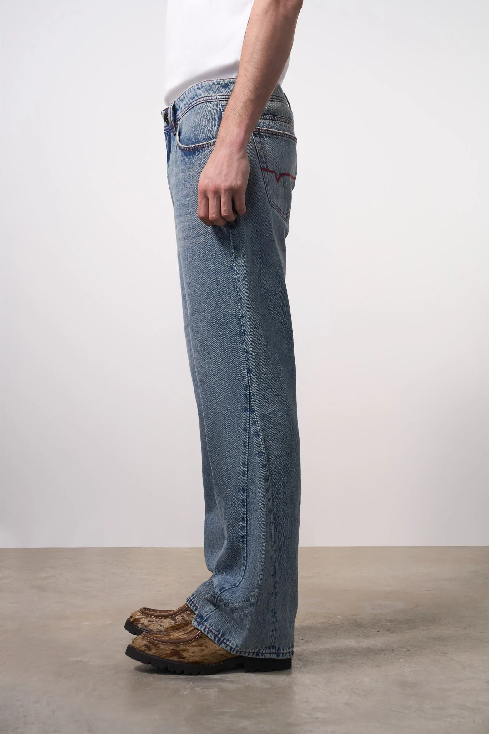 Men's Flare Jeans - Image 4
