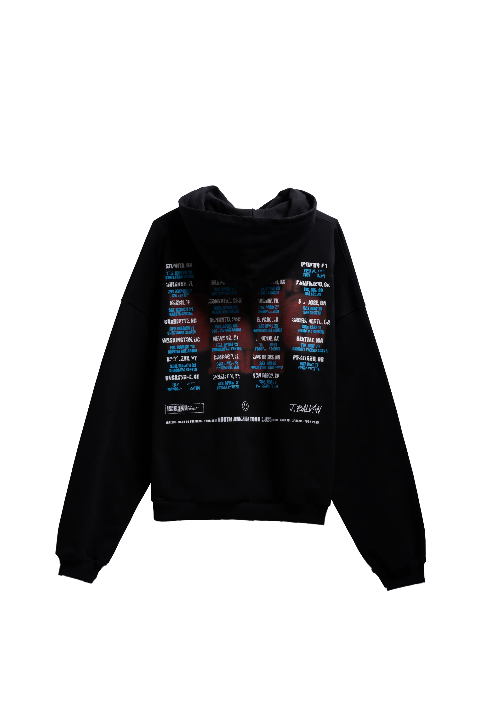 RAYO TOUR BLACK HOODIE - Image 2