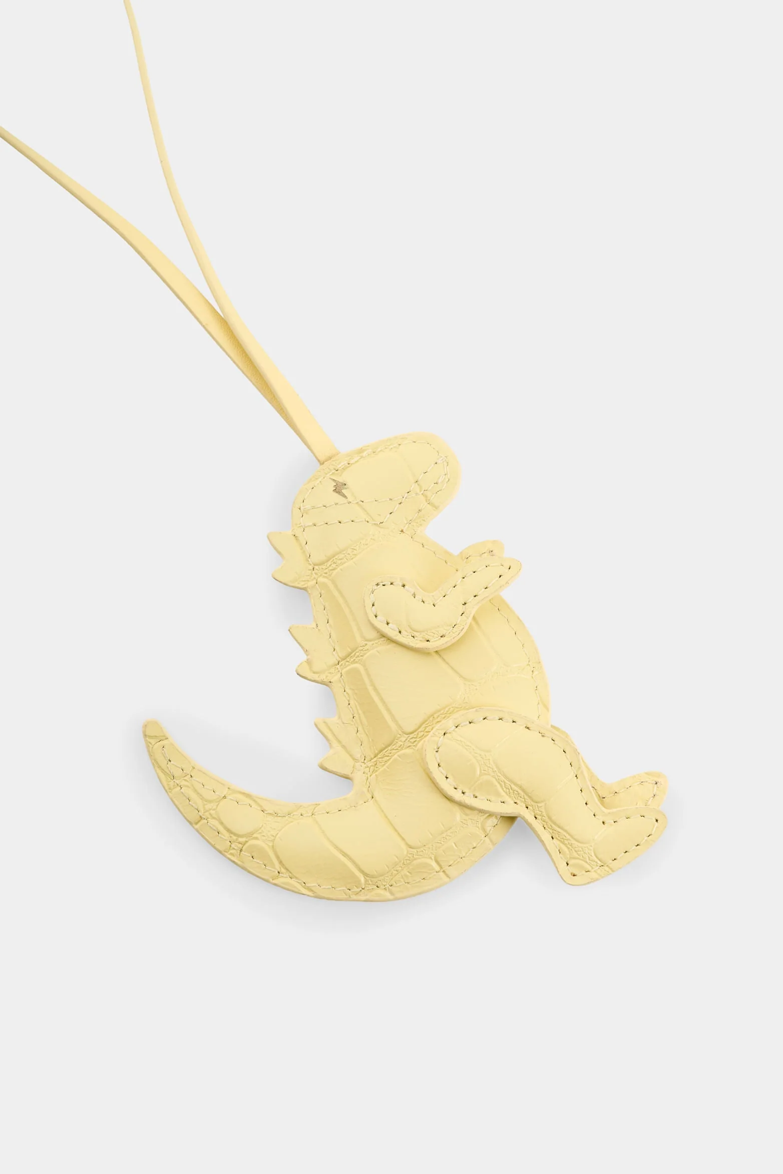 Women's Dino Croco Leather Charm - Image 2